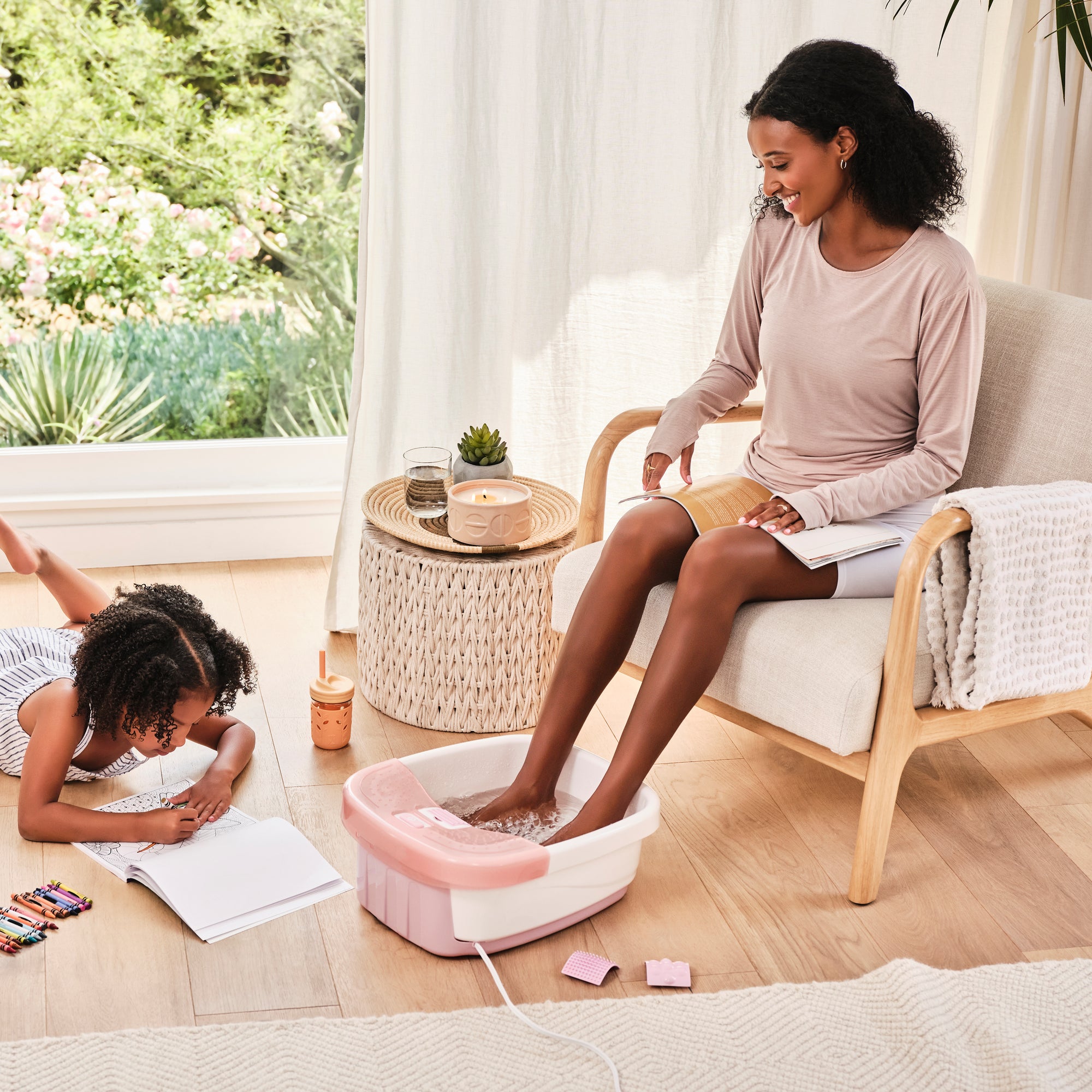 Bubble Bliss Deluxe Foot Spa Gift Set