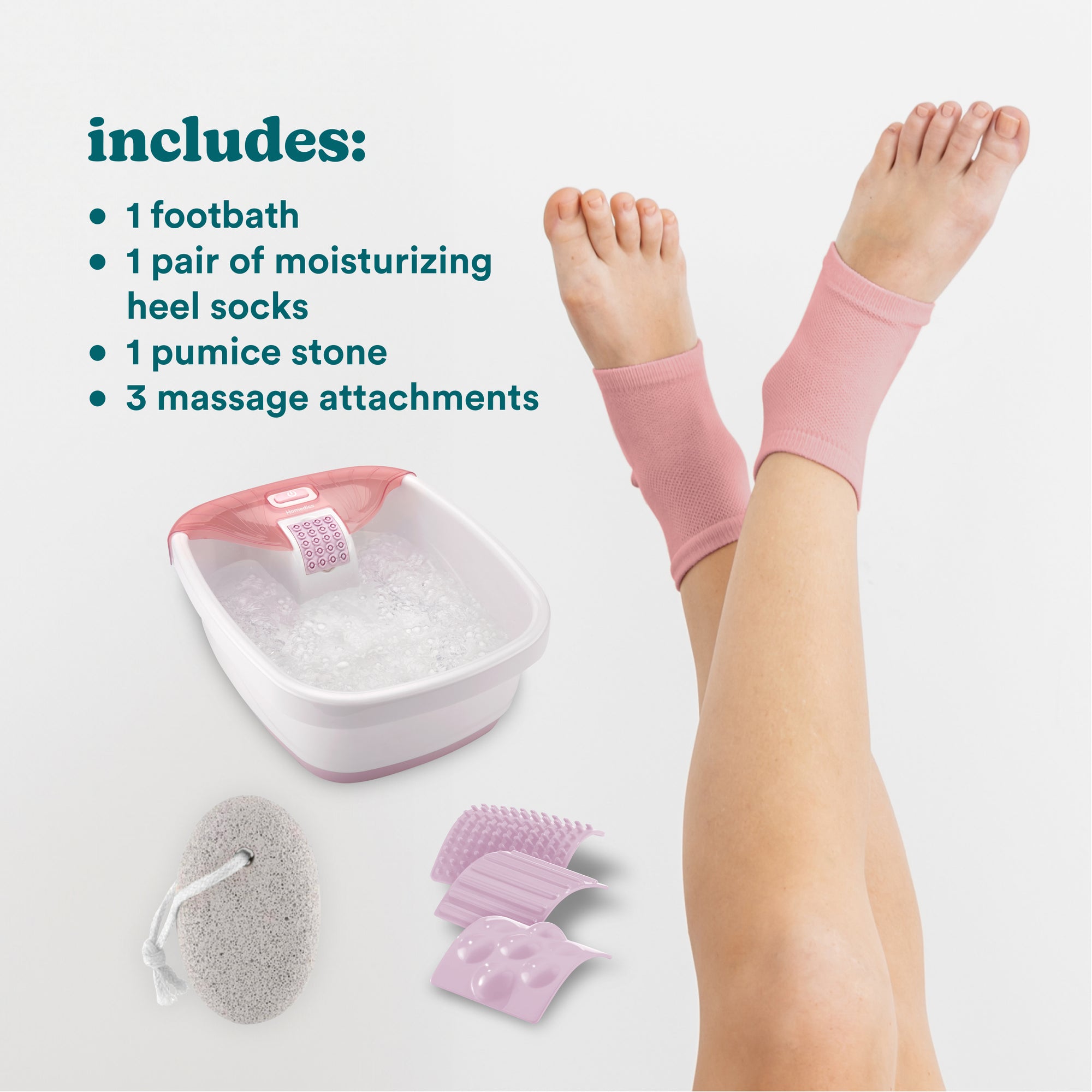 Bubble Bliss Deluxe Foot Spa Gift Set
