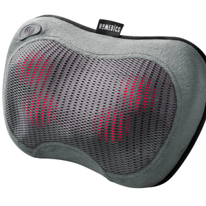 Cordless Shiatsu Massage Pillow with Heat-Homedics