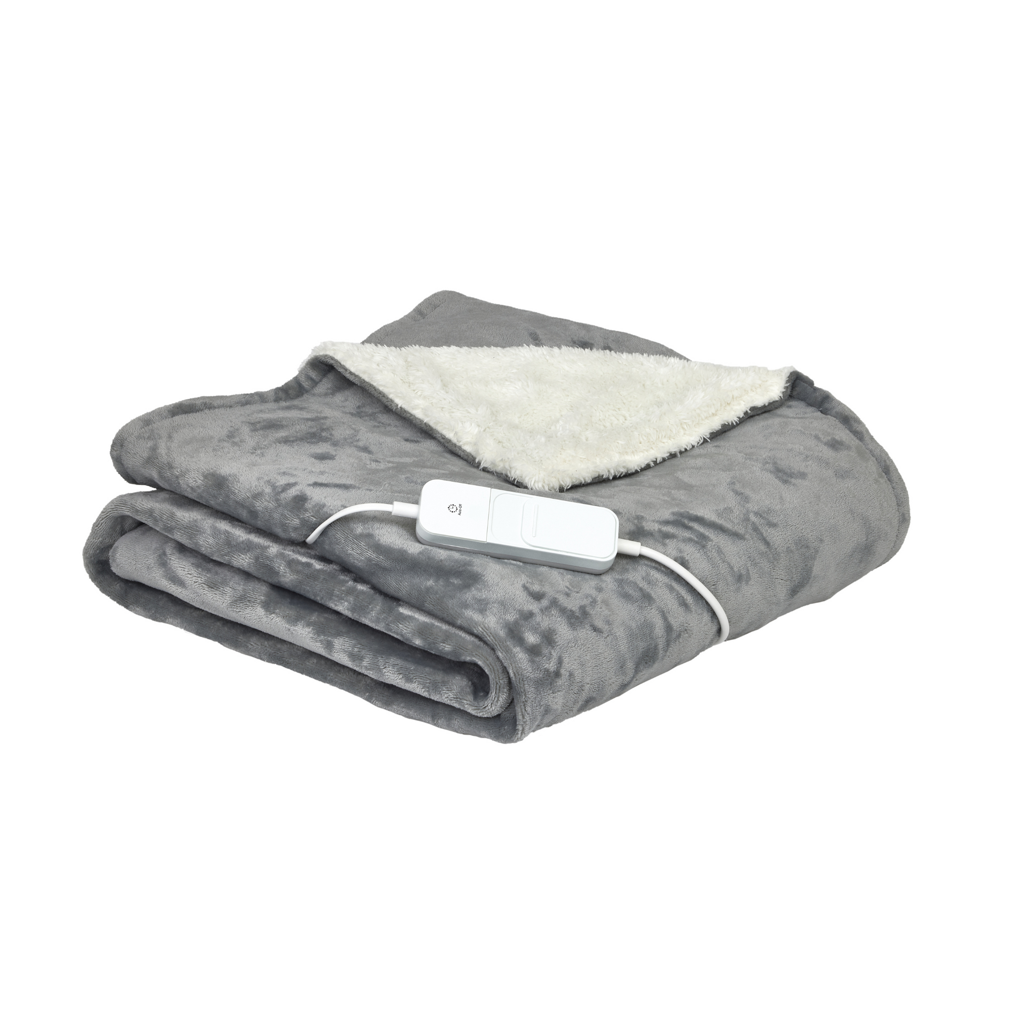 Heated Throw Blanket - Grey