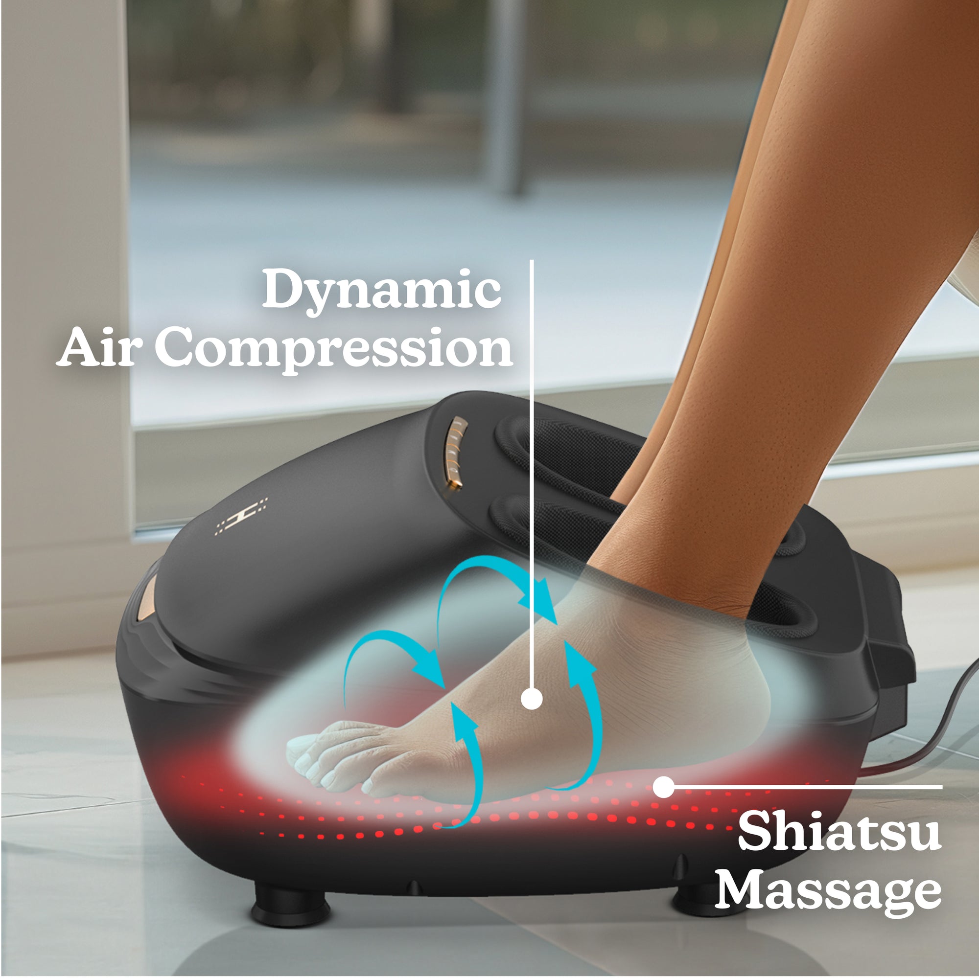 ModMassage Shiatsu-air Heated Foot Massager