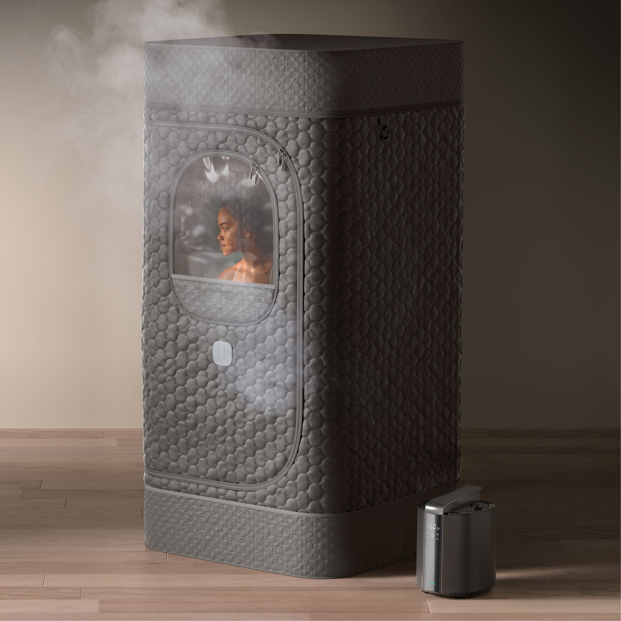 Premium Steam Sauna - Black