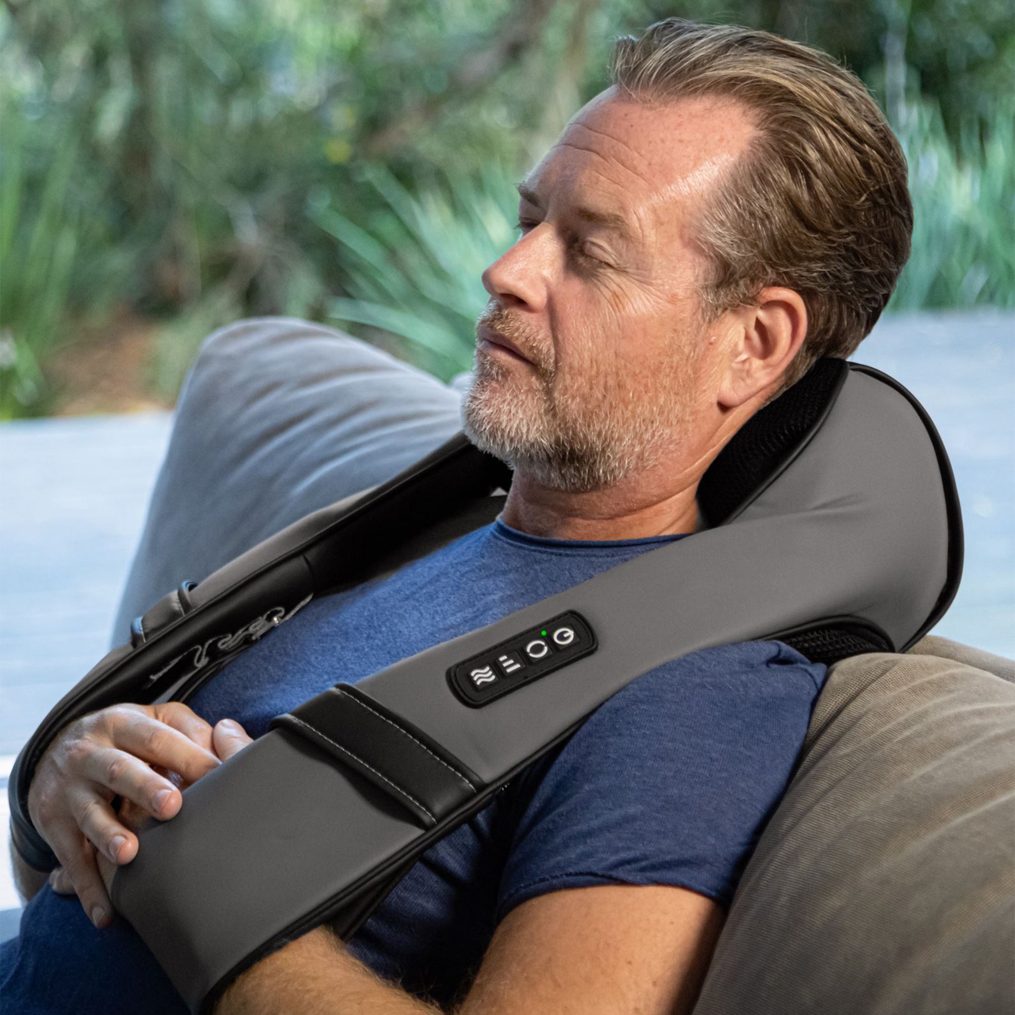 Cordless Neck and Shoulder Massager with Heat - Homedics